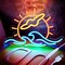 Summer Sunset Seabird Neon Sign for Wall Décor - LED Wave Neon Light for Bedroom & Party Decor